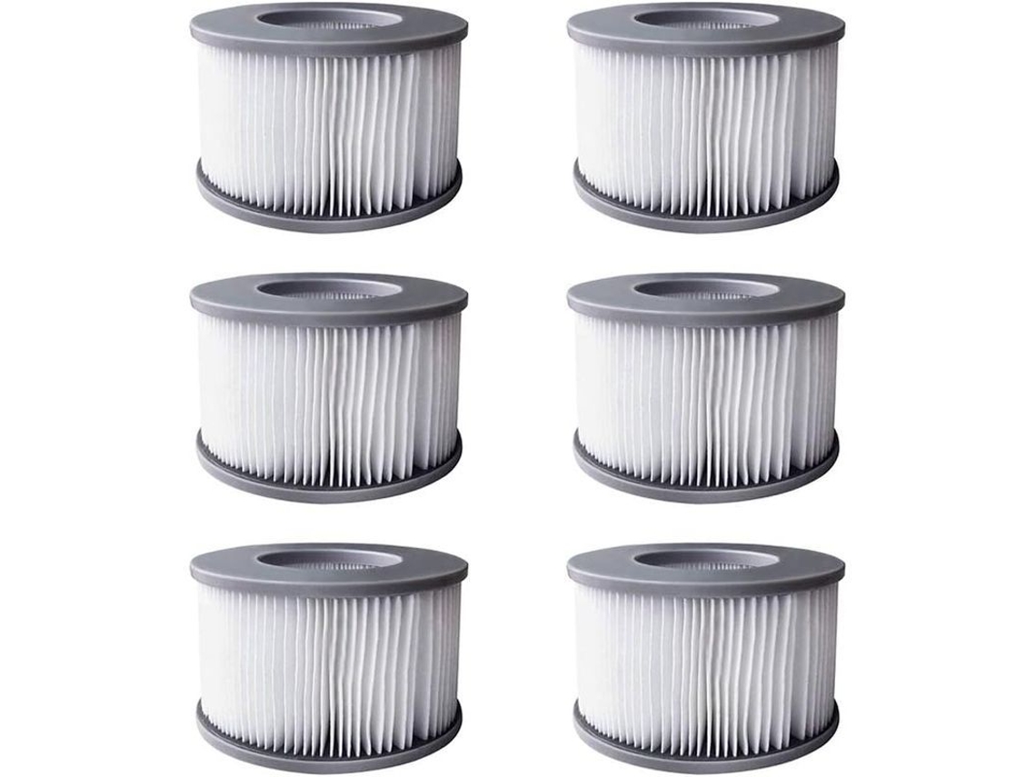 6 Filtros Para Piscinas Inflables Mspa, Cartuchos De Filtro Jsq Mejorados