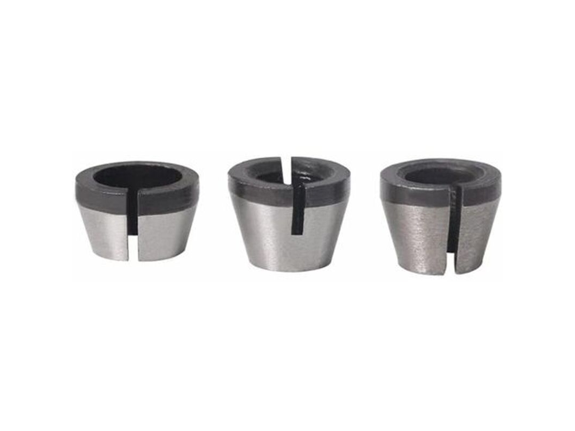 Juego De 3 Adaptadores De Mandril De 6 Mm, 6,35 Mm Y 8 Mm Para Máquinas De Grabado Y Carpintería.