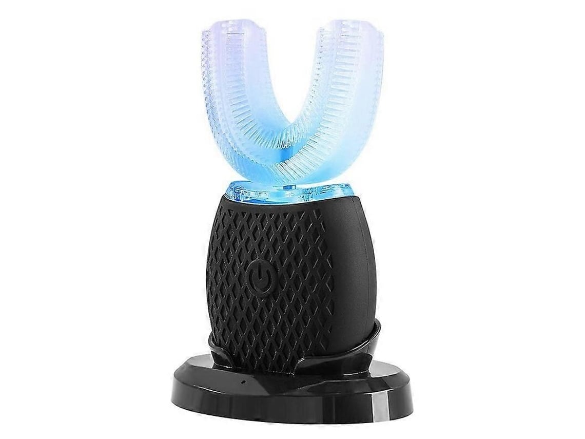 Escova De Dentes Elétrica Em Formato De U Com Clareamento Dental Automático E Led Sônico.
