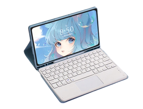 Carcasa Flip Cover y Teclado Bluetooth YIMGOTTA PS-M5124C para Xiaomi Pad5 Pro 12.4