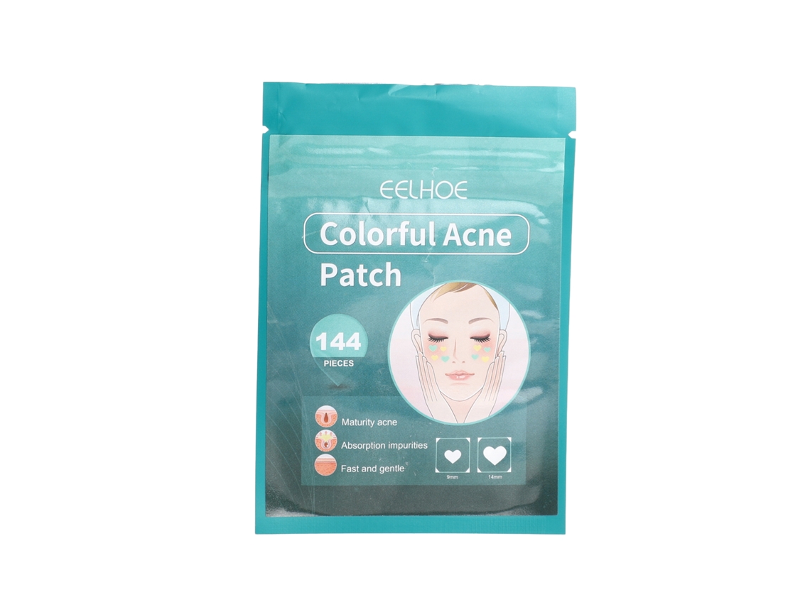 Parche Antiacné Colorido 144 Piezas Para Día Y Noche, Parches Para Pimples Y Cuidado Facial