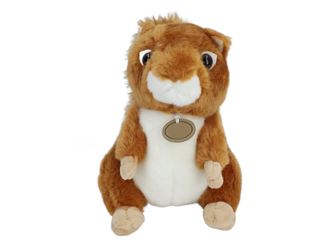 Ats-juguete De Peluche Ardilla Multifuncional Simulado Muñeco De Ardilla Para Niños