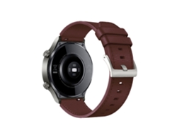Correa de piel sintética antialérgica Timovo® para Huawei Watch GT 2 Pro, hebilla de acero inoxidable marrón