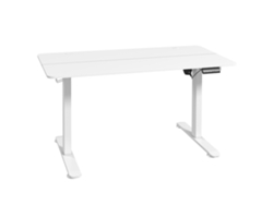 Mesa Eléctrica Computadora Sit-stand 140x70 Cm Anti-colisión Blanca