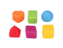6pcs Pelotas Sensoriales De Vinilo Suaves Para Coger Y Apretar, Juguetes Sensoriales Para Bebés Niños