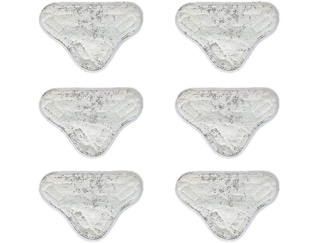 Accesorio Aspiradoras Compatibilidad Universal 6 Piezas Fregonas Microfibra Pompos Suplemento Limpieza H2O X5 H20 Lavable