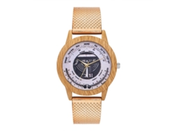 Reloj De Pulsera De Cuarzo Para Mujer Zhoulianfa, Alta Calidad, Estilo Sencillo, Oro Rosa.