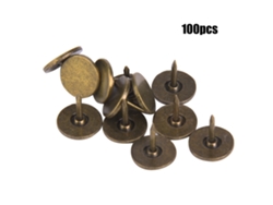 Clavos de cobre cian de 11x11 mm para muebles y sofás