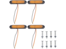 Luces Laterales Led De 27 Pulgadas, 4 Piezas, Para Camión/remolque, Voltaje 10-