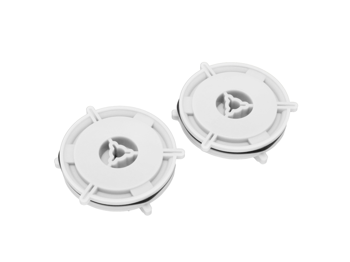 1 Par De Adaptadores Profesionales Nab Hub Con Anillo De Goma Para Rollo De Cinta Revox Akai