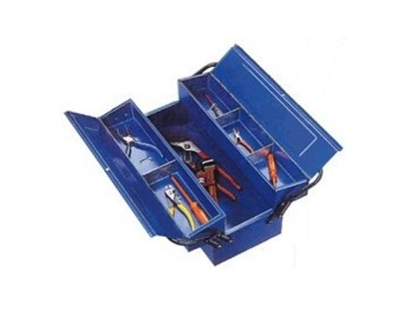 Caja herram.metalica 3 comp.40x21,5x19cm
