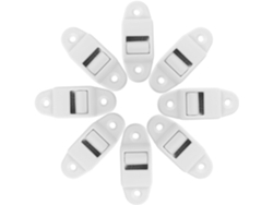 Kit de guía de correa para persianas enrollables Gokoco con 8 piezas, cepillo de limpieza interior y kit de limpieza