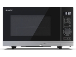 Microondas SHARP YC-PG204AE-S (20 L - Con Grill - Gris)