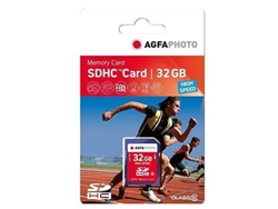 Tarjeta de Memoria AGFAPHOTO SDHC 32GB HIGH SPEED C10 UHS-I