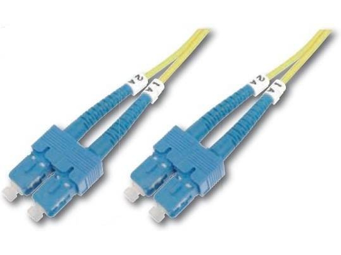 Cable Fibra Óptica DIGITUS (3 m - Amarillo)