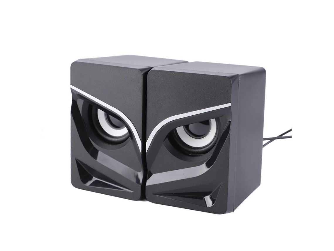 Sada V 128 - Minialtavoz de escritorio USB 2.1 con subwoofer para ordenador, teléfono móvil, portátil, estéreo pequeño, Chennnls