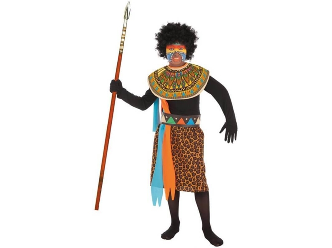 Disfraz de Niño DISFRAZZES Africano (Talla: 7 a 9 años)