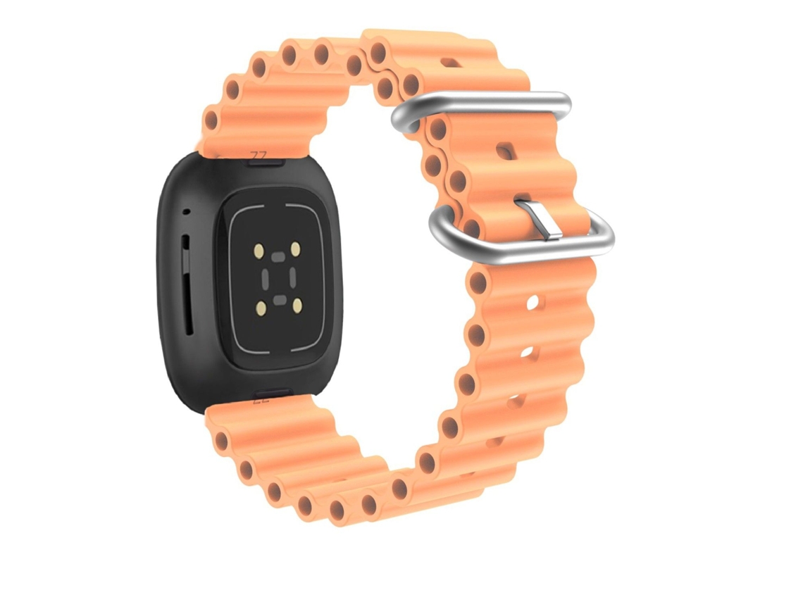 Correa Ocean para Fitbit by Google sense Rosa