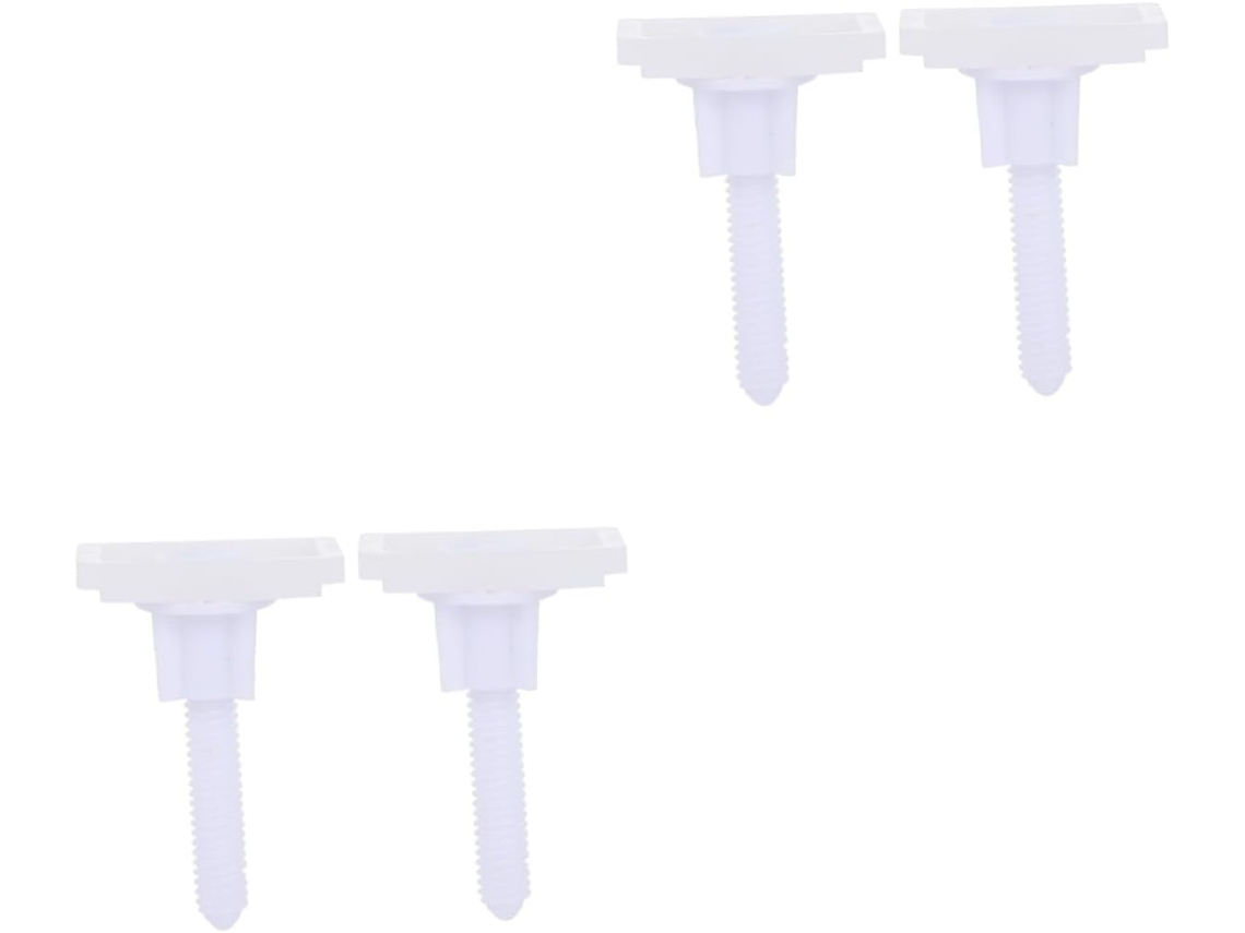 4 Juegos De Tornillos Para Asiento De Inodoro, Kit De Repuesto Para Inodoro Y Accesorios De Baño.