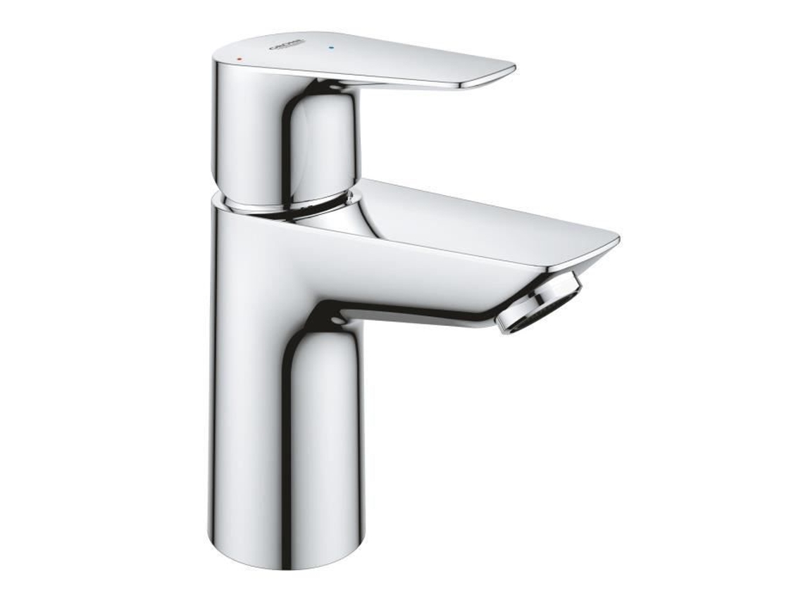 Mezclador de lavabo de un solo orificio Grohe cromado con ahorro de agua