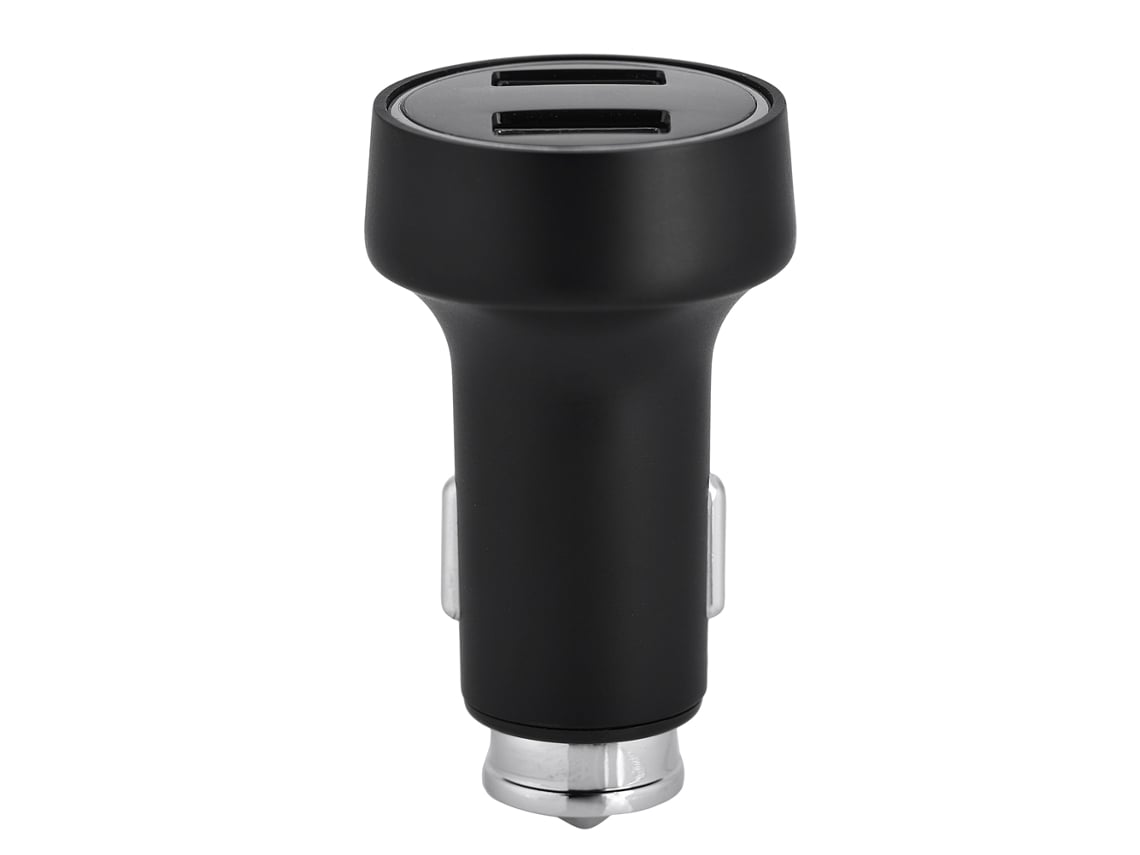 Cargador De Coche (carga Rápida Dual Usb 3.6a Con Luz De Respiración Led)