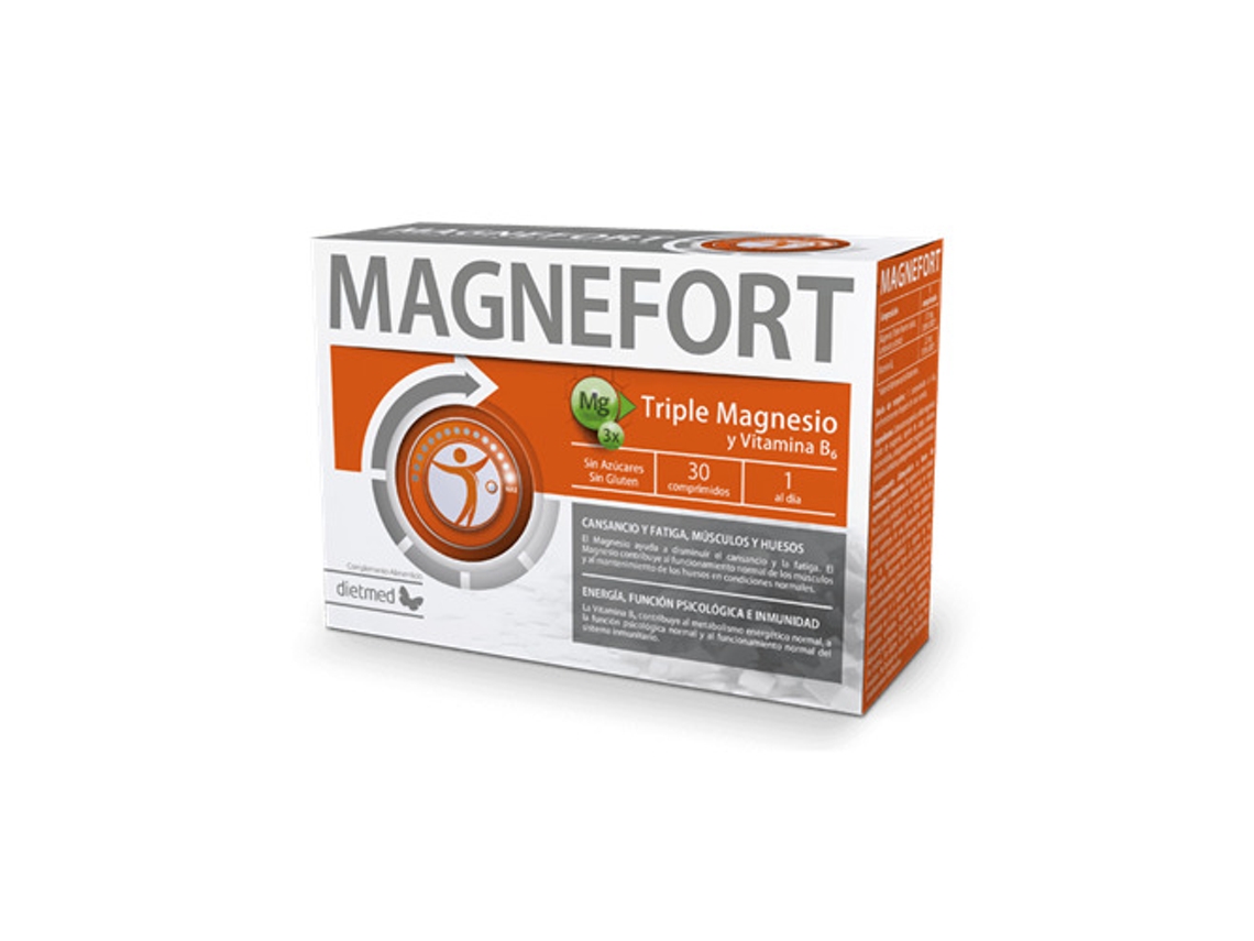 Suplemento Alimentar DIETMED Magnefort (30 Comp)