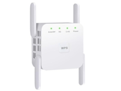 Amplificador extensor de Wi-Fi de alta velocidad de 1200 Mbps, repetidor para el hogar, banda dual de 2,4 GHz y 5 GHz