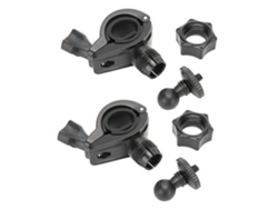2 unidades HD-076a Soporte para cámara de salpicadero de coche para bicicleta y motocicleta DV CHABERLU (cabezal de tornillo)