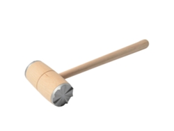 Mazo De Madera De Doble Cara Para Ablandar Filetes Y Carne De Res - Herramienta Práctica De Cocina