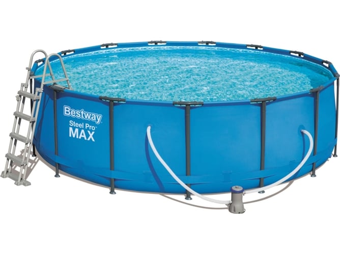 Piscina Tubular BESTWAY Steel Pro (16015 L - 457x122cm)