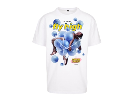 Camiseta Unisexo MISTER TEE (S - Blanco)