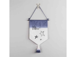 Banderín de tela para colgar 29 x 24 cm