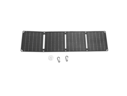 Panel Solar Plegable 40w Con Doble Usb Bolsa Cargadora Plegable 4 Pliegues Para Viajes Campamentos