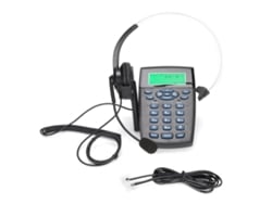 Auriculares Telefónicos Con Cable Ht820 Para Centro De Llamadas Con Micrófono Omnidireccional Para Oficina Hogar