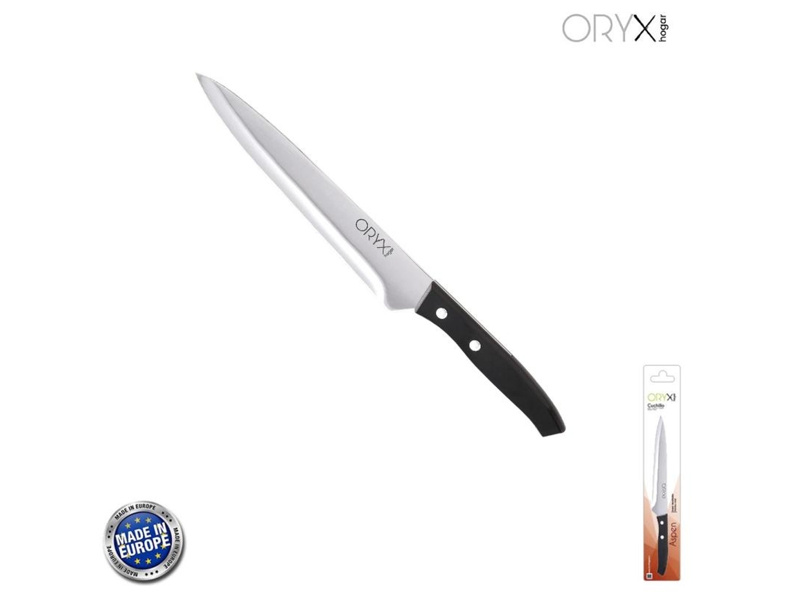 Cuchillo de Cocina Aspen Cocinero / Chef Hoja Acero Inoxidable 20 cm Negro ORYX
