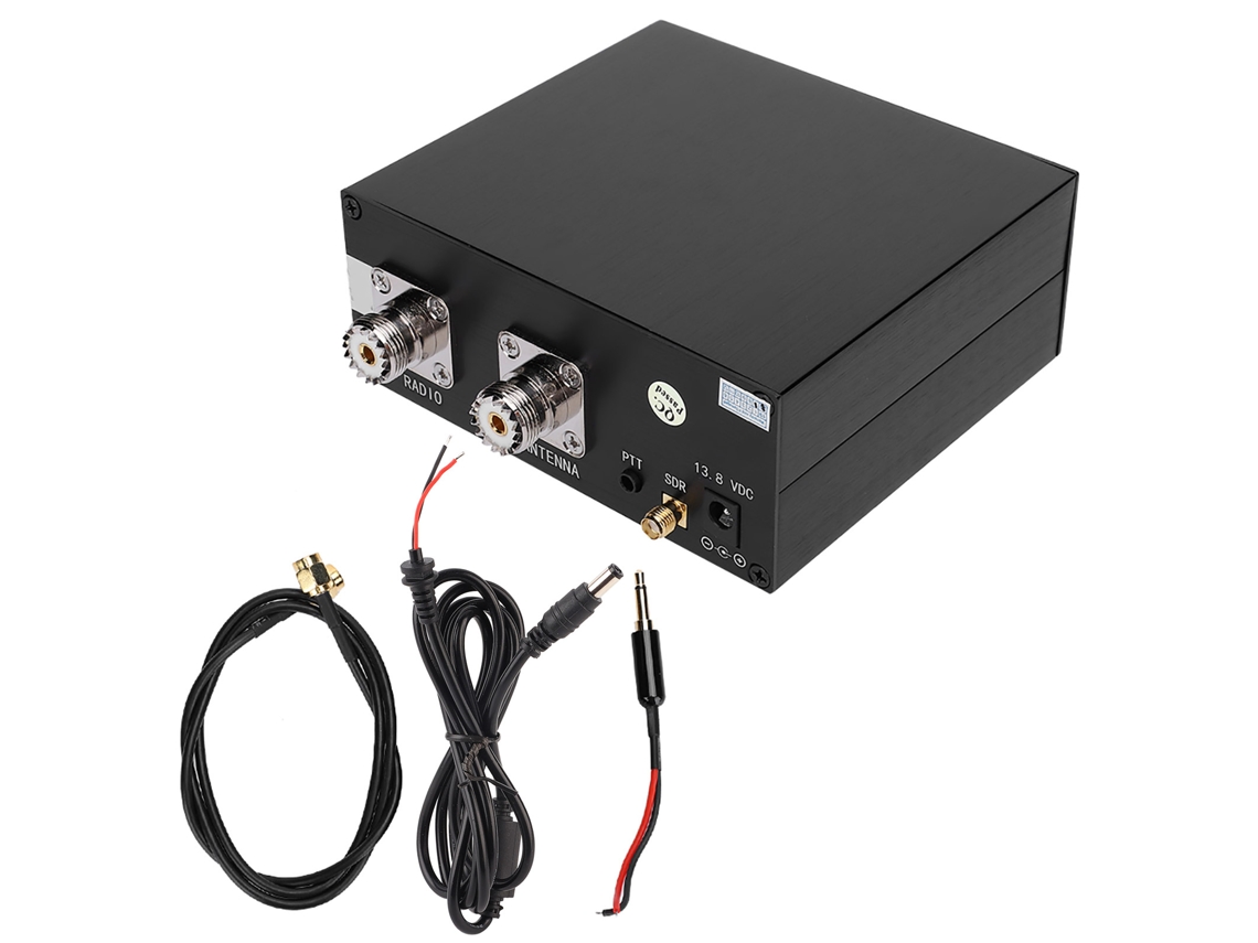 Veloriskku-compartidor De Antena Sdr Transceptor Interruptor Tr Caja De Aleación De Aluminio 100w Dc -160mhz