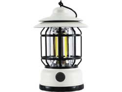 Rebe-luz Led De Camping Retro, Recargable Usb, Regulable, Impermeable Ipx4, 1200mah, Batería De Litio, Portátil Para Pesca/jardín/apagon
