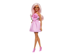 Barbie Fashionistas Muñeca 238 Vestido Rosa Piel Rosa Pastel Hyt94