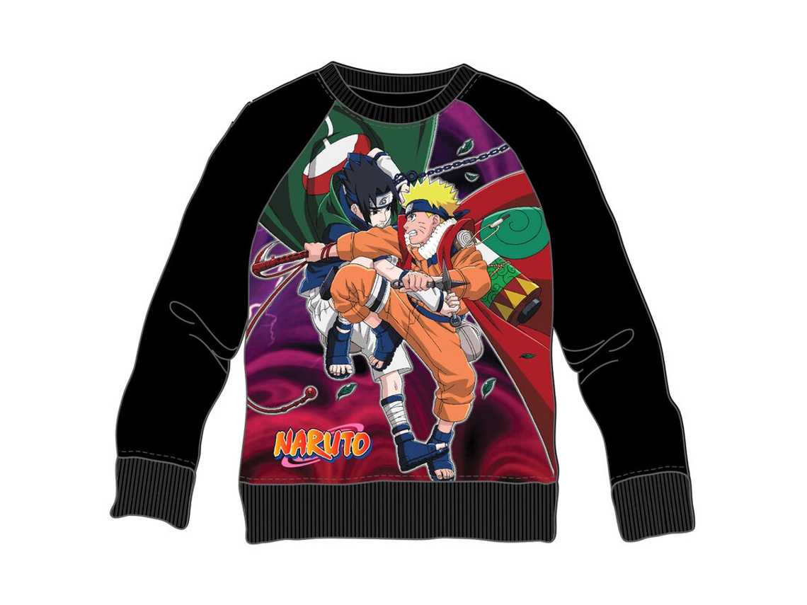 Camiseta infantil Naruto Sasuke y Naruto Fight B.active