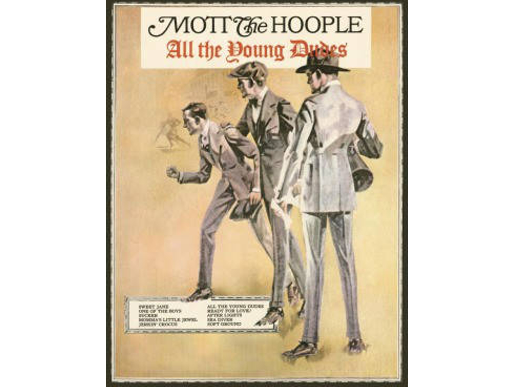 Vinilo Mott The Hoople - All The Young Droogs (1CDs)