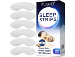 90 Paquetes De Tiras Para Dormir, Cinta Adhesiva Bucal Para Dormir, Parche Antirronquidos Para Boca Cerrada.