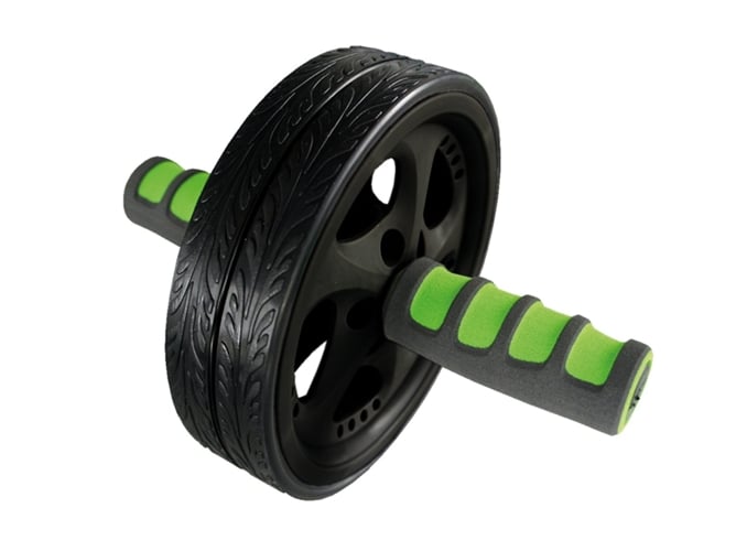 Rueda de Abdominales SCHILDKRÖT FITNESS 960045 (Verde - 4.5cm - Hierro)