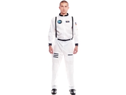 Disfraz de Hombre PARTILANDIA astronauta blanco con insignia (Tam.: M)