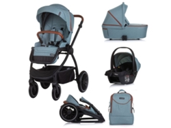 Carrito De Bebé Trío Prestige Hasta 22 Kg Con Capazo Duro De Chipolino - Basil