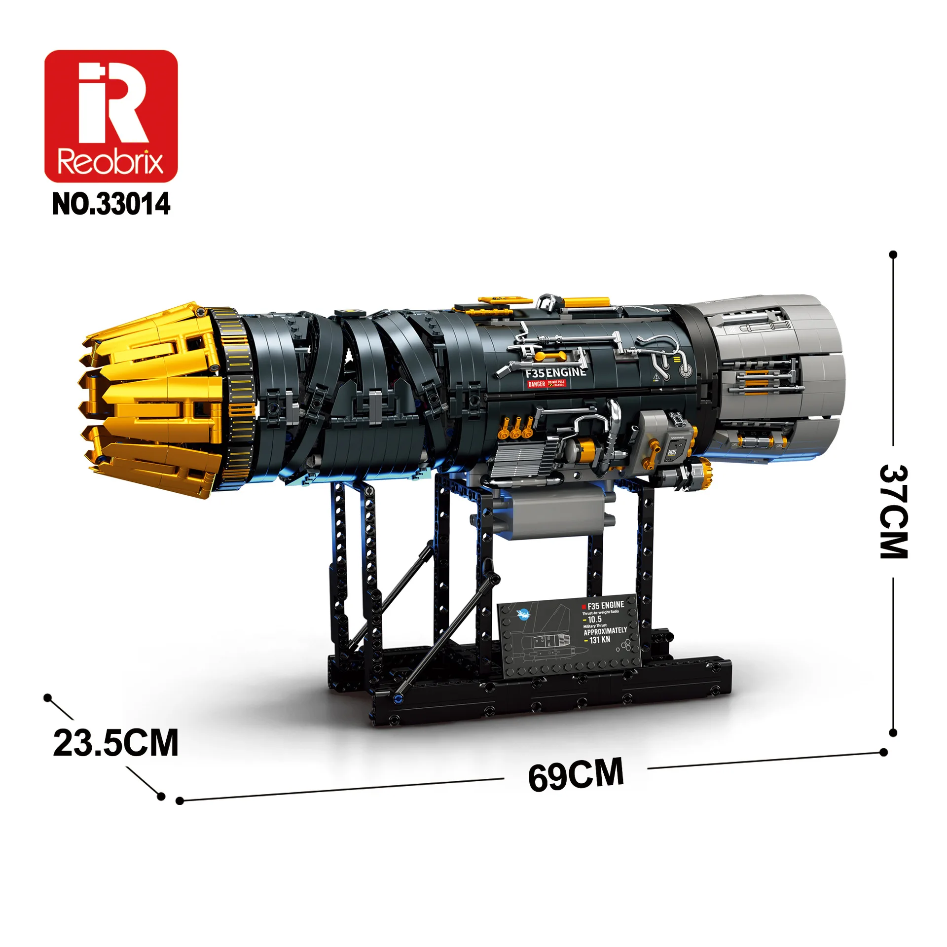 (33014) Bloques De Construcción Del Modelo Mecánico Del Motor De Simulación F35b