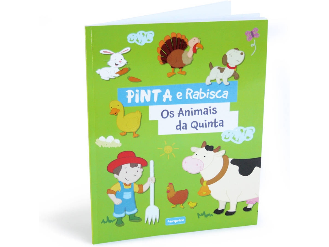 Libro Pinta e Rabisca - Os Animais da Quinta de Europrice (Portugués)