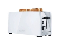 Tostadora GRAEF To101 Blanco Acero Inoxidable