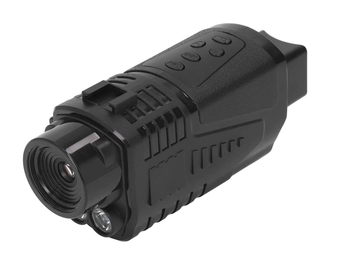 Monocular De Visão Noturna Digital Para Escuridão Binóculos De Visão Noturna Infravermelho De Longa Distância 1080p Full Hd Preto Facpoet