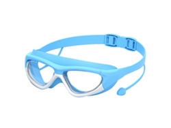 Gafas de natación impermeables antivaho para niños - Azul