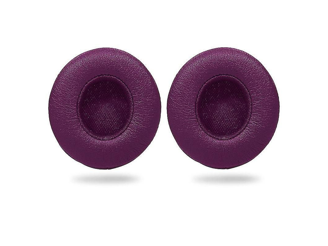 Auriculares de repuesto para Beats Solo 2/Solo 3 Wireless, color morado, con cancelación de ruido y fácil instalación.